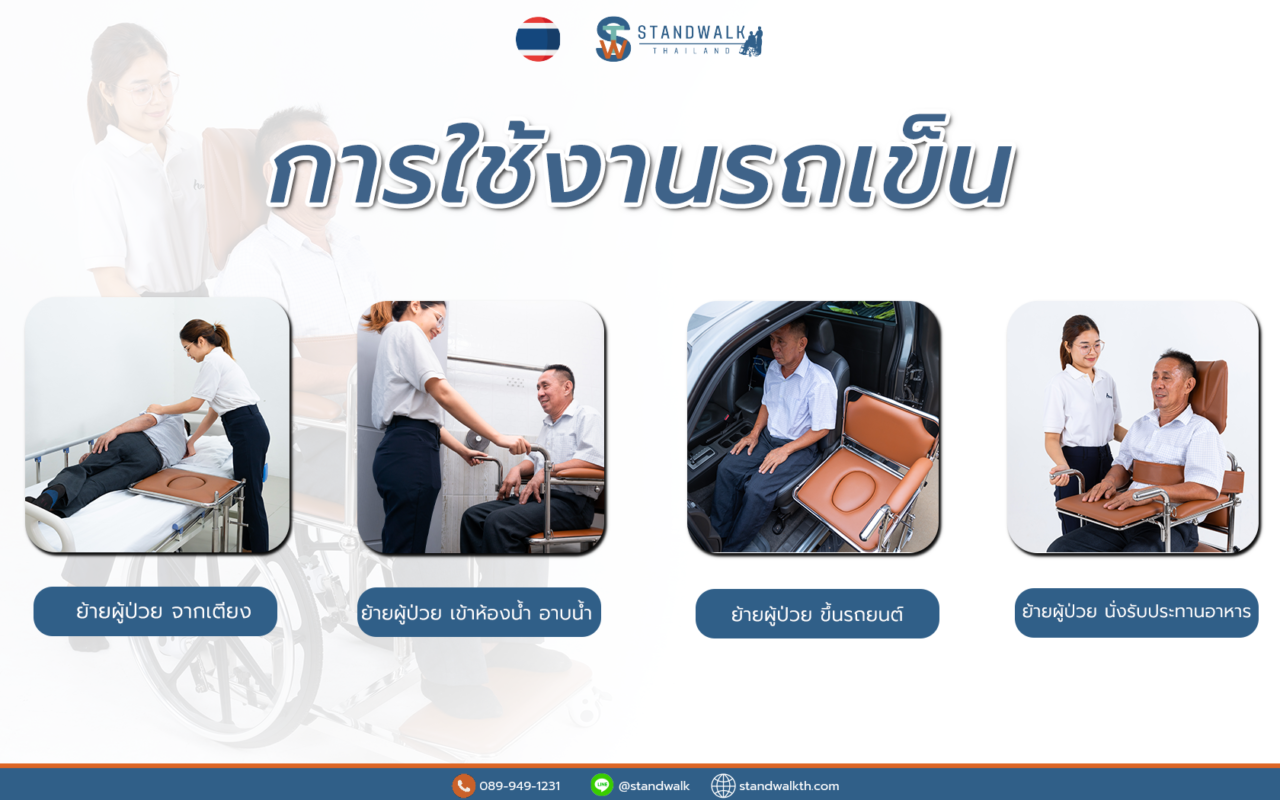 การใช้งานรถเข็น